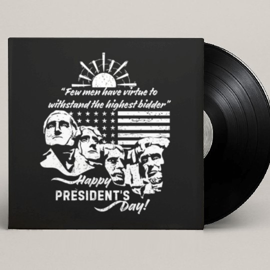 Presidents Day USA Custom Vinyl Record Sleeves