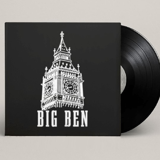 Big Ben London England UK Souvenir Gift Custom Vinyl Record Sleeves