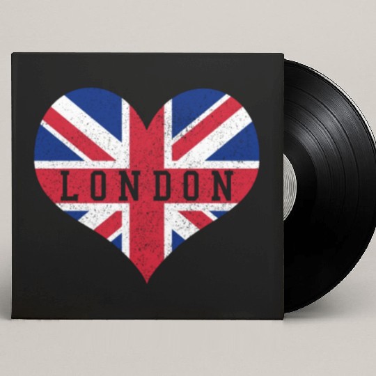 London England UK Souvenir Gift Custom Vinyl Record Sleeves