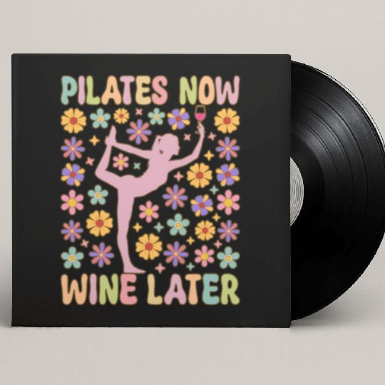 Instructor Yoga Exercise Wine Lover Custom Vinyl Record Sleeves
