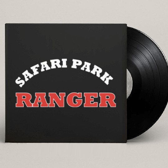 Safari Park Ranger Africa Wilderness Uniform Gift Custom Vinyl Record Sleeves