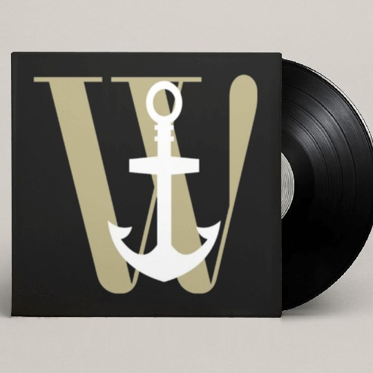 Wanchor W Anchor Essential,Hunter, pirate, ship Custom Vinyl Record Sleeves