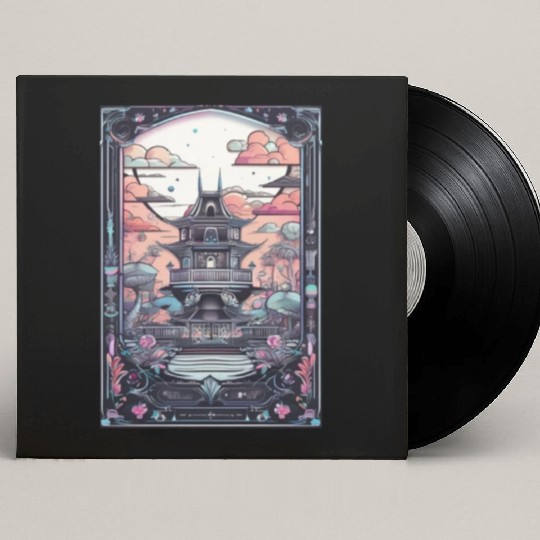 Paradise landscape for those who love landscape an Custom Vinyl Record Sleeves