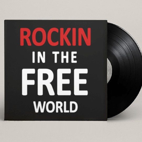 Neil Young Rockin In The Free World Custom Vinyl Record Sleeves