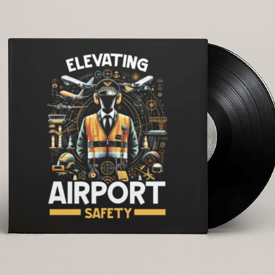 Airport Safety Officer Aviation Airport Jobs Custom Vinyl Record Sleeves