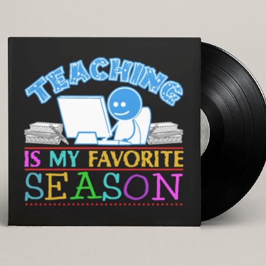 Teaching School Teacher Teachers Custom Vinyl Record Sleeves