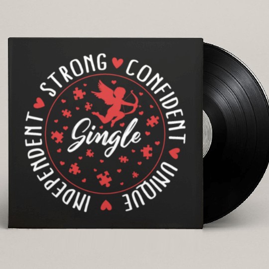 Single Awareness Custom Vinyl Record Sleeves, Single Independent Strong