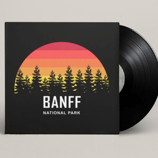 Banff National Park Custom Vinyl Record Sleeves