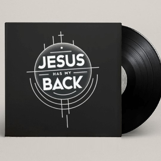 Jesus Has My Back 19 Custom Vinyl Record Sleeves