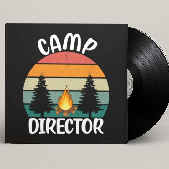 Counselor Camper Summer Camp Director Custom Vinyl Record Sleeves