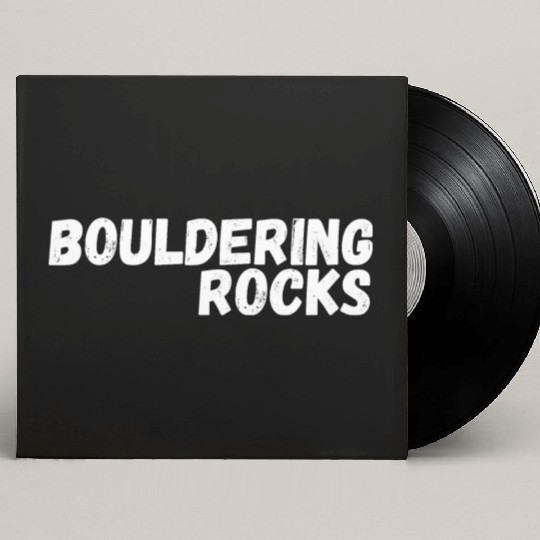 bouldering rocks Custom Vinyl Record Sleeves