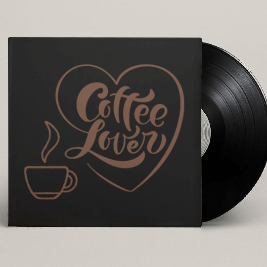 Coffee lover (pd66) Custom Vinyl Record Sleeves