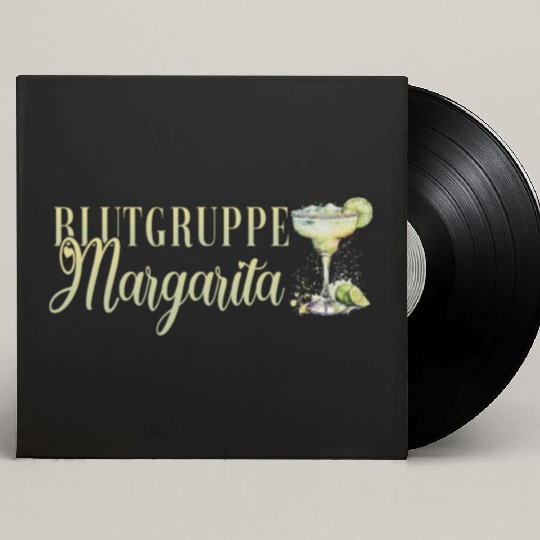 Blutgruppe Margarita Tequila Stag Party Custom Vinyl Record Sleeves