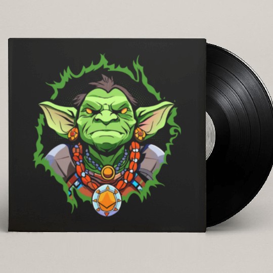 Green Goblin Custom Vinyl Record Sleeves