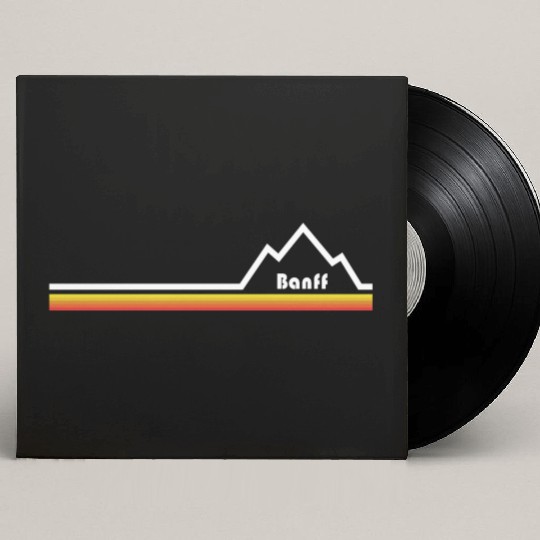 Banff National Park Alberta Canada Custom Vinyl Record Sleeves