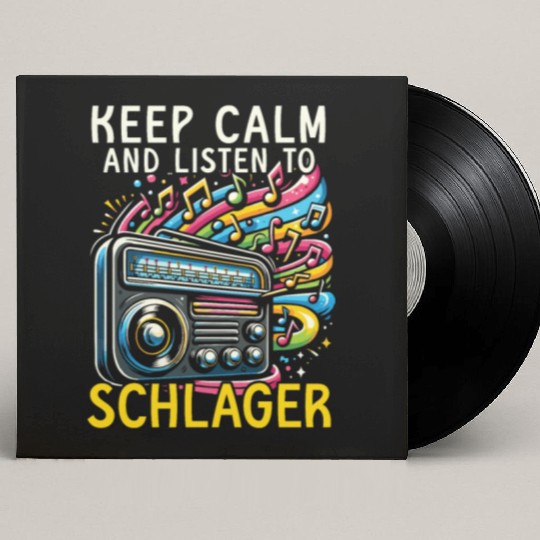 German Schlager Singer Germany Music Lover Custom Vinyl Record Sleeves