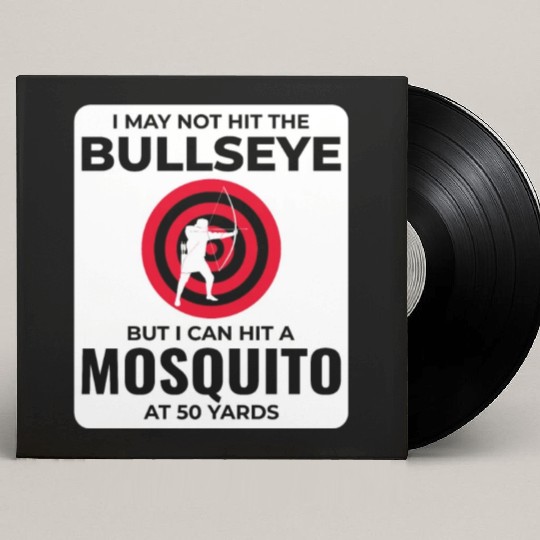 Archery Targets Archer Bullseye Shooting Sport Custom Vinyl Record Sleeves