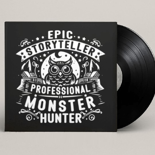 Epic Storyteller Professional Monster Hunter Custom Vinyl Record Sleeves