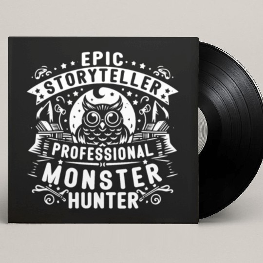 Epic Storyteller Professional Monster Hunter Custom Vinyl Record Sleeves