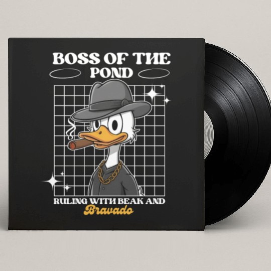 Donald Duck: Boss of the Pond Custom Vinyl Record Sleeves