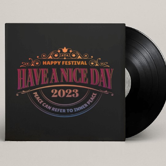 Nice Day Custom Vinyl Record Sleeves