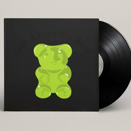 I'm A Gummy Bear Custom Vinyl Record Sleeves