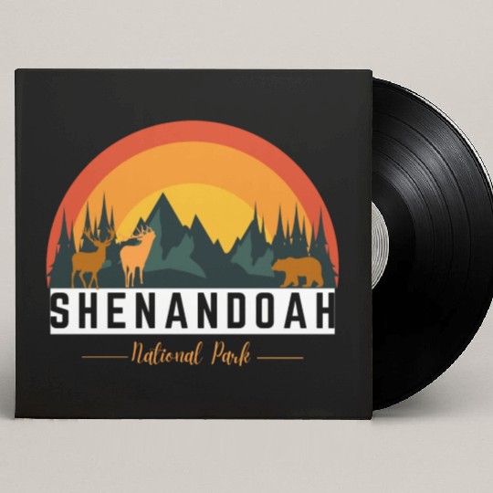 Shenandoah national park Custom Vinyl Record Sleeves