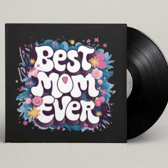 Best Mom Ever Custom Vinyl Record Sleeves