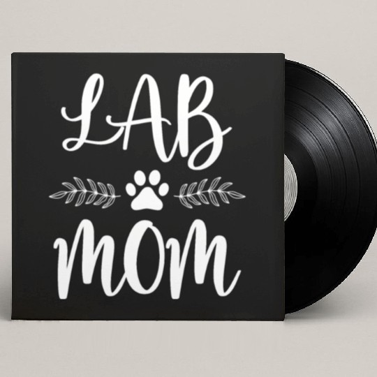 Lab Mom Custom Vinyl Record Sleeves Labrador Retriever Lover Owner Funny