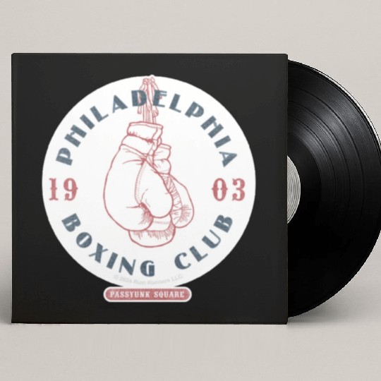 Philadelphia Boxing Club 1903 Sticker Custom Vinyl Record Sleeves