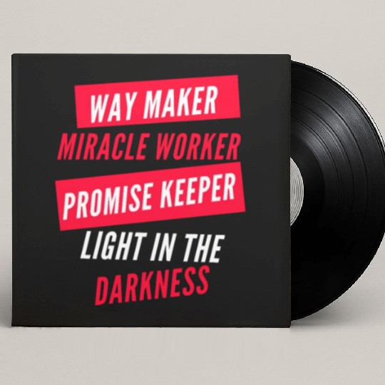 Way Maker Custom Vinyl Record Sleeves