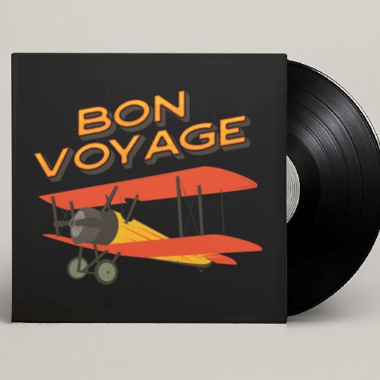 Bon Voyage Custom Vinyl Record Sleeves