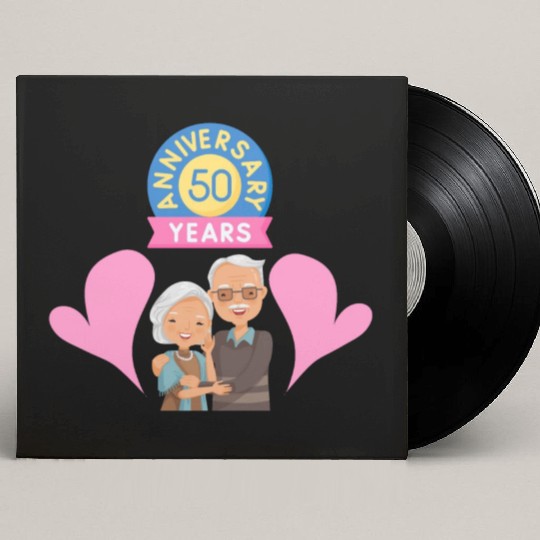 50 th anniversary Custom Vinyl Record Sleeves