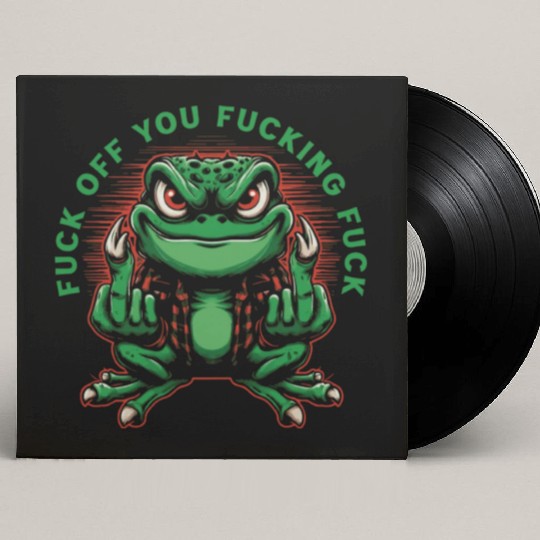 Fuck Off You Fucking Fuck Custom Vinyl Record Sleeves