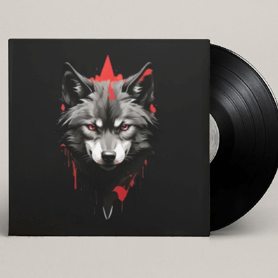 Three Wolf Moon Custom Vinyl Record Sleeves