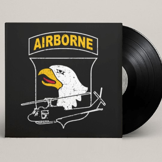 101st Airborne Division Custom Vinyl Record Sleeves