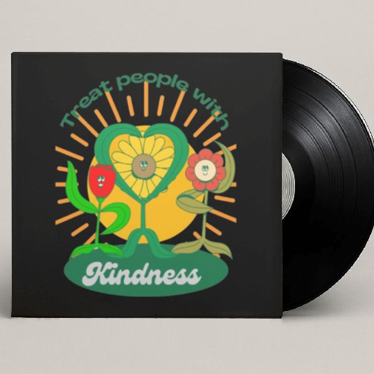 Treat People With Kindness Custom Vinyl Record Sleeves