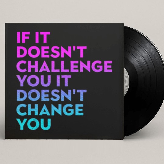 Inspirational Workout Motivational Gym Custom Vinyl Record Sleeves