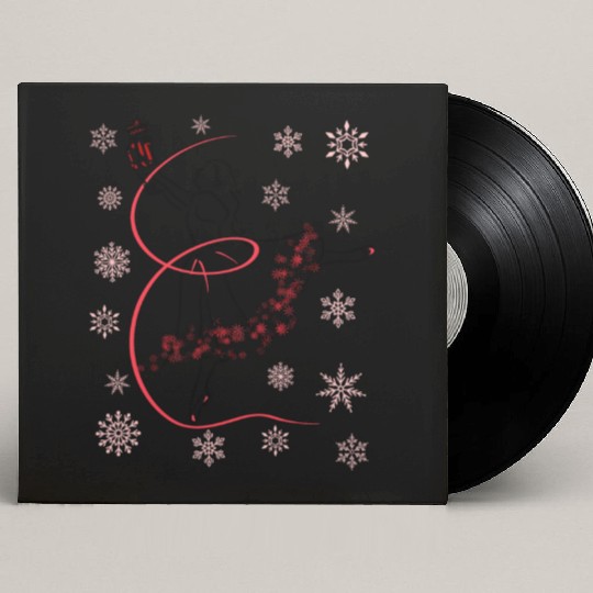 The Nutcracker Ballet and Clara Christmas Holiday Custom Vinyl Record Sleeves