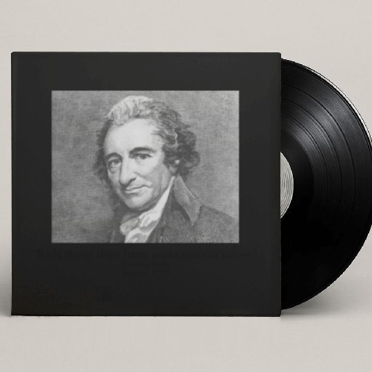 No Common Sense AP US History Thomas Paine Apushap Custom Vinyl Record Sleeves