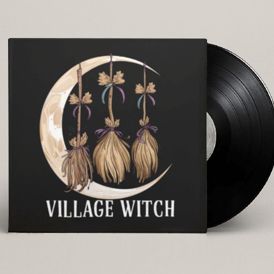 Village Witch Gothic Occult Wicca Pagan Nature Custom Vinyl Record Sleeves