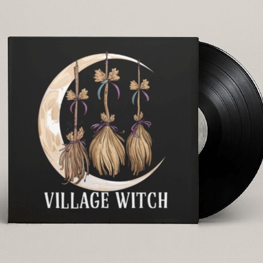 Village Witch Gothic Occult Wicca Pagan Nature Custom Vinyl Record Sleeves