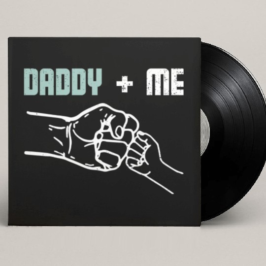 Daddy and me Custom Vinyl Record Sleeves