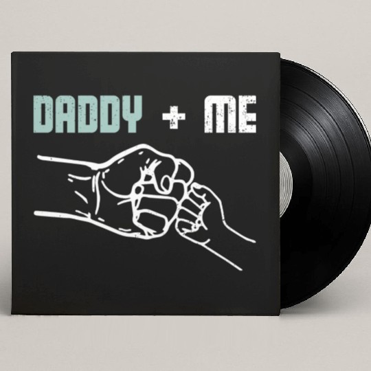 Daddy and me Custom Vinyl Record Sleeves