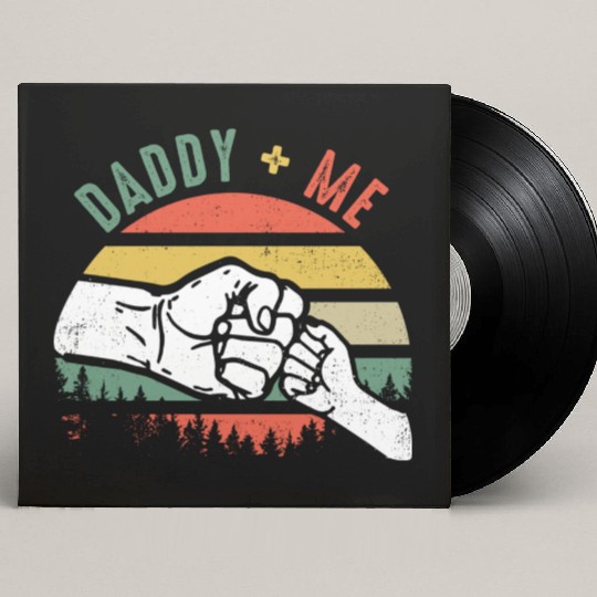 Love Daddy and Me Custom Vinyl Record Sleeves