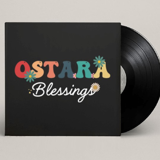 Easter Ostara Eostre - Pagan Witchcraft Spring Custom Vinyl Record Sleeves