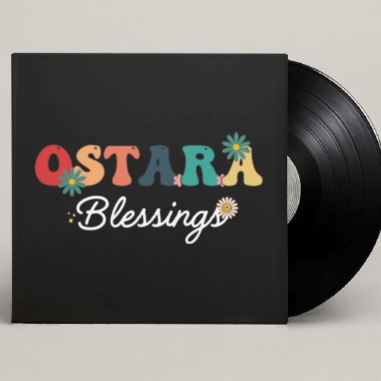 Easter Ostara Eostre - Pagan Witchcraft Spring Custom Vinyl Record Sleeves