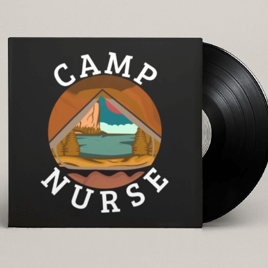 Summer Camp Nurse Women Custom Vinyl Record Sleeves