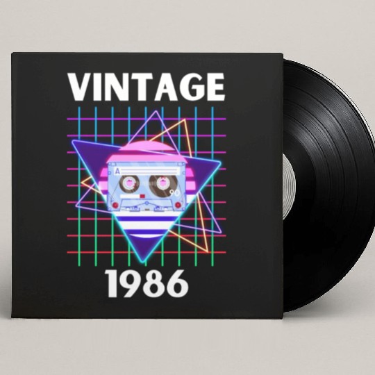 VINTAGE 1986 Custom Vinyl Record Sleeves