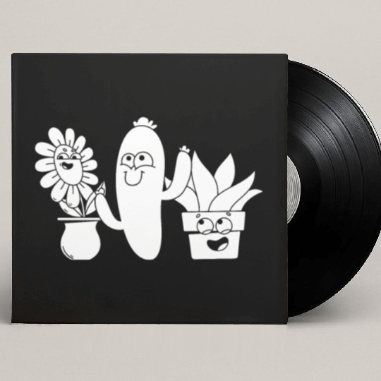 Gardening Hobby Gardener Funny Garden Plants Custom Vinyl Record Sleeves
